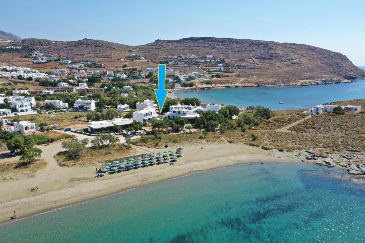 Nostos Beachfront Apartments & Studios Агиос Йоанис Екстериор снимка