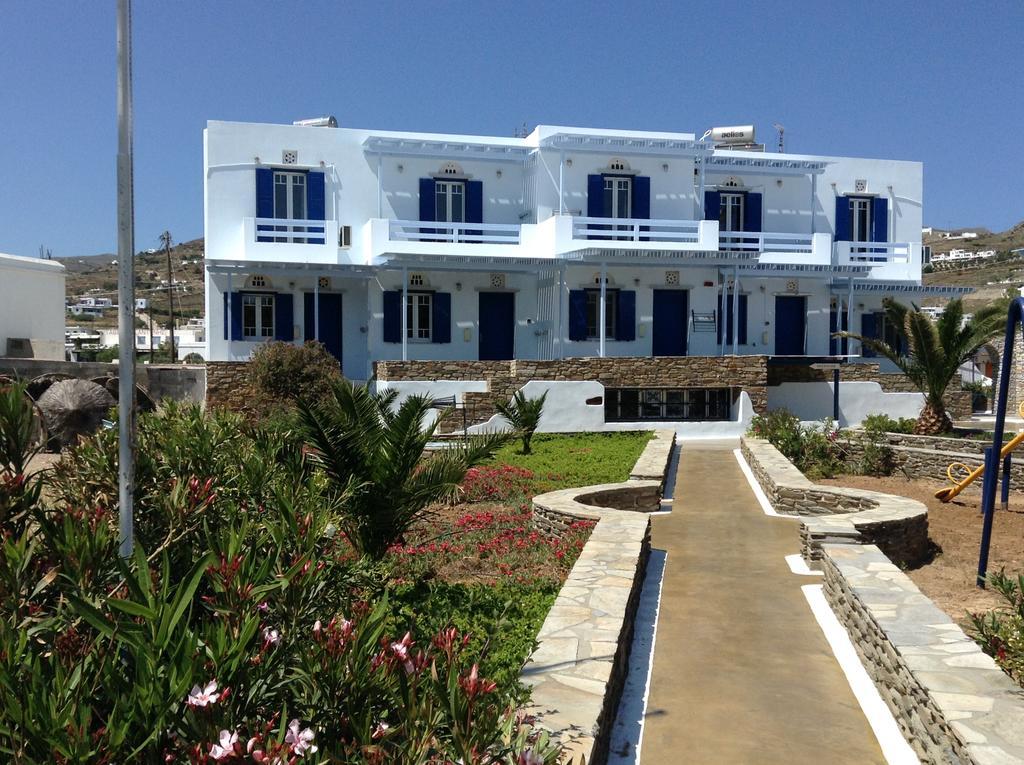 Nostos Beachfront Apartments & Studios Агиос Йоанис Екстериор снимка