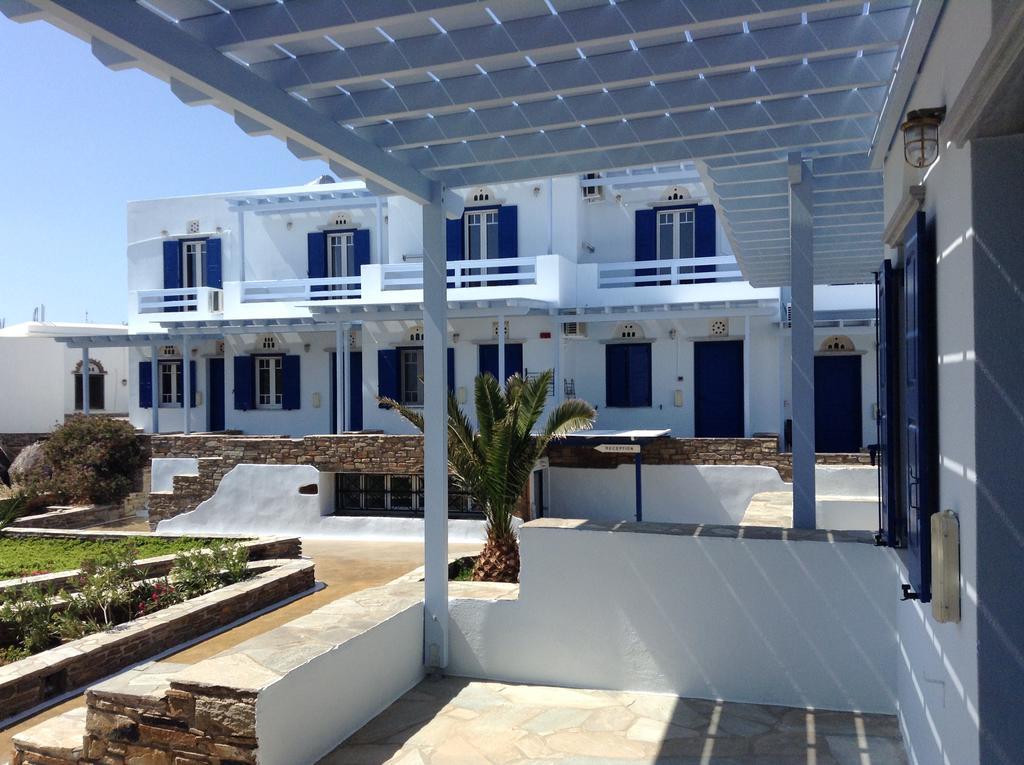 Nostos Beachfront Apartments & Studios Агиос Йоанис Екстериор снимка