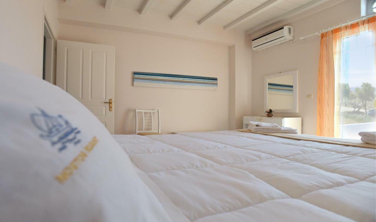 Nostos Beachfront Apartments & Studios Агиос Йоанис Екстериор снимка