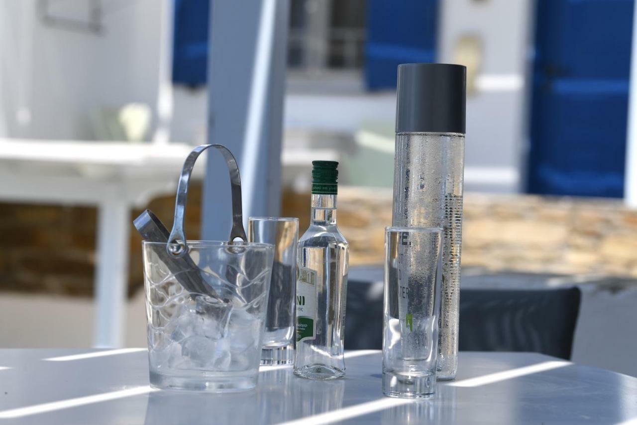 Nostos Beachfront Apartments & Studios Агиос Йоанис Екстериор снимка