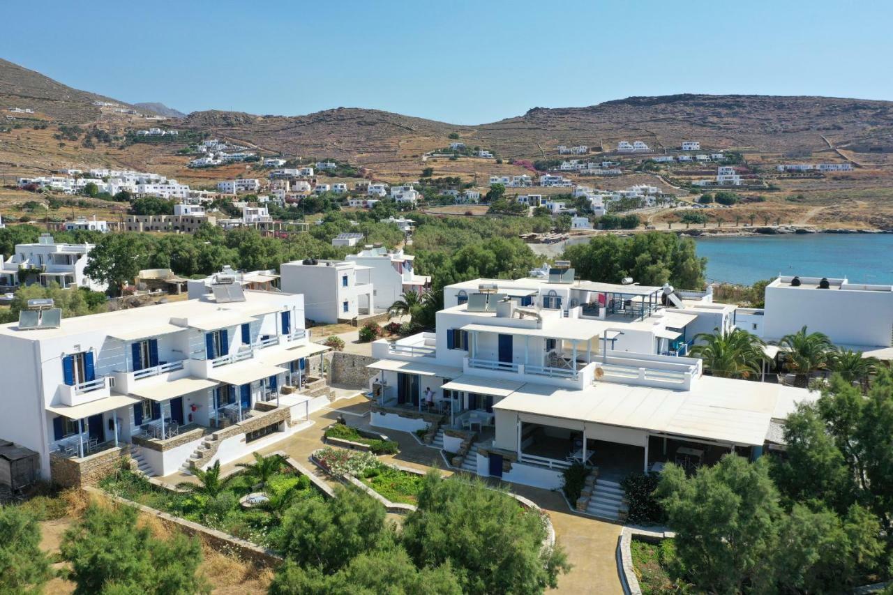 Nostos Beachfront Apartments & Studios Агиос Йоанис Екстериор снимка